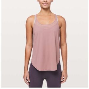 lululemon athletica Pink Tank Top